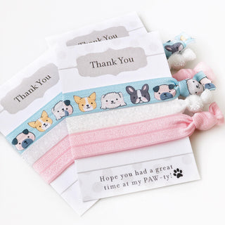 Dog Party Favors - Puppy Birthday Party Supplies - @PlumPolkaDot 