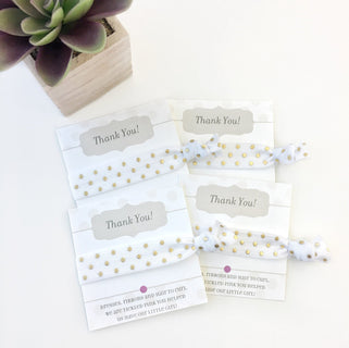 Hair Tie Midwife Gift, Gift for Labor and Delivery Nurse, NICU Nurse Gifts, Gift for Doula, Personalized Hair Ties - @PlumPolkaDot 