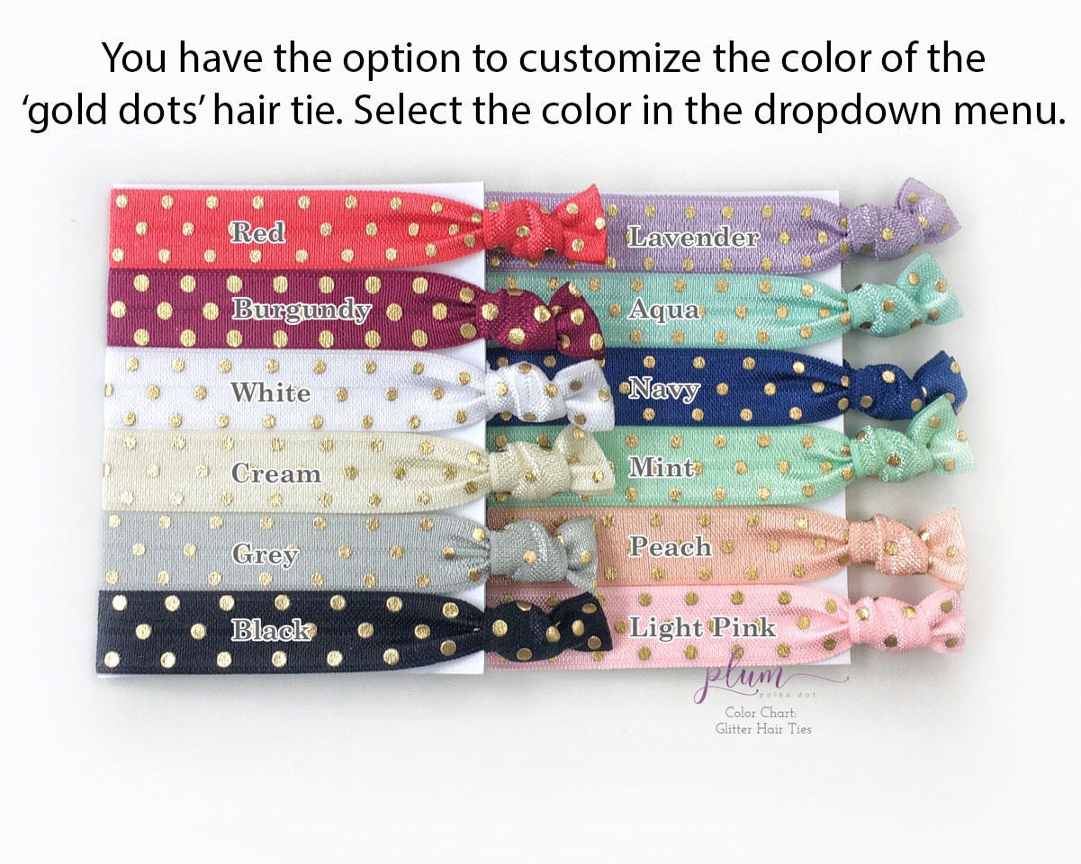 Hair Tie Midwife Gift, Gift for Labor and Delivery Nurse, NICU Nurse Gifts, Gift for Doula, Personalized Hair Ties - @PlumPolkaDot 