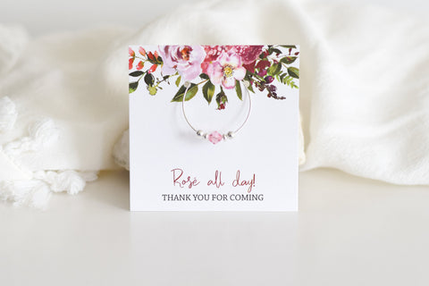 Wine Party Favors, Rose All Day Party Favors, Wine Themed Party Gifts for Guests, Wine Themed Birthday Party Favors for Adults, Wine Charms - @PlumPolkaDot 