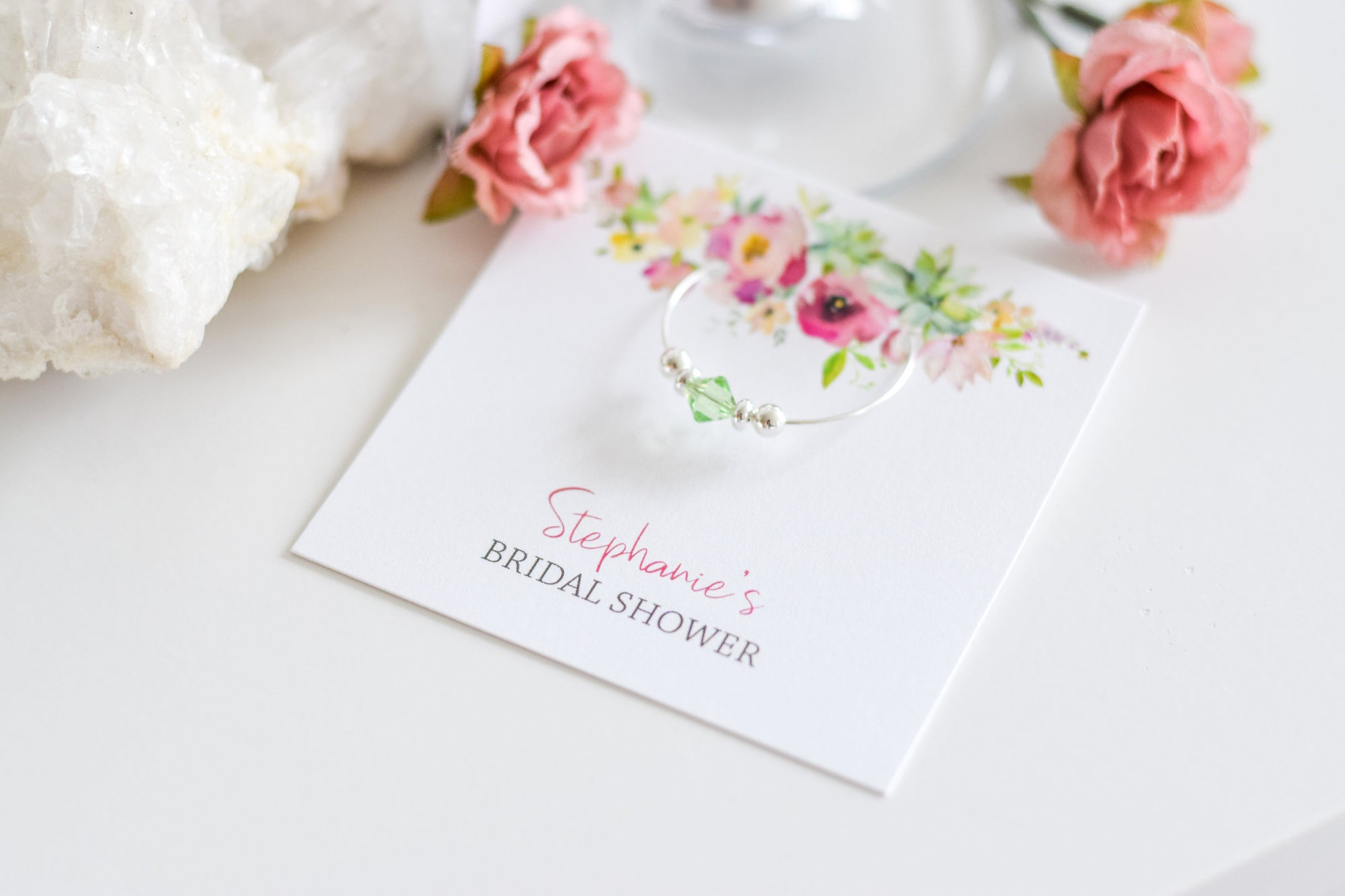 succulent favors bridal shower Succulent Theme Bridal Shower Favors, Swarovski Crystal Wine Charm