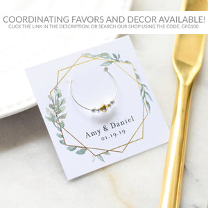 Geometric Gold Greenery Printable Treat Sign, INSTANT DOWNLOAD, Baby Shower Sip and See Babies Are Sweet Dessert Table Decorations - GFG100 - @PlumPolkaDot 