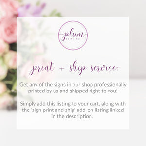 Geometric Rose Gold Greenery Printable Baby Shower Address an Envelope Sign INSTANT DOWNLOAD, Baby Shower Decorations and Supplies - GFRG100 - @PlumPolkaDot 
