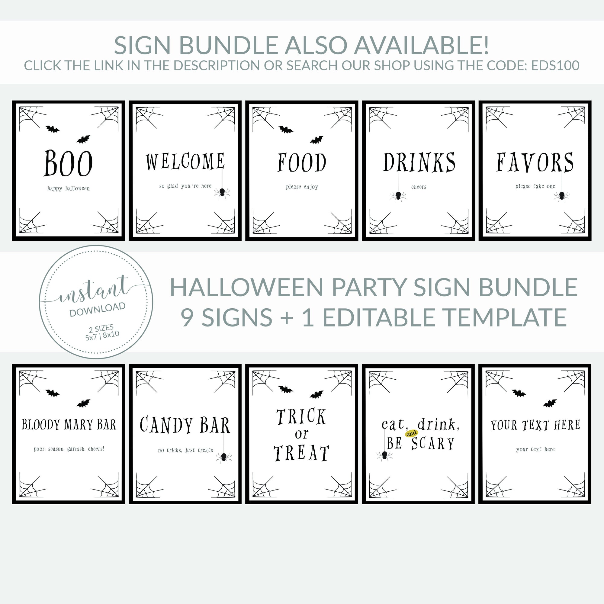 Spring Candy Sign Printable Candy Signs