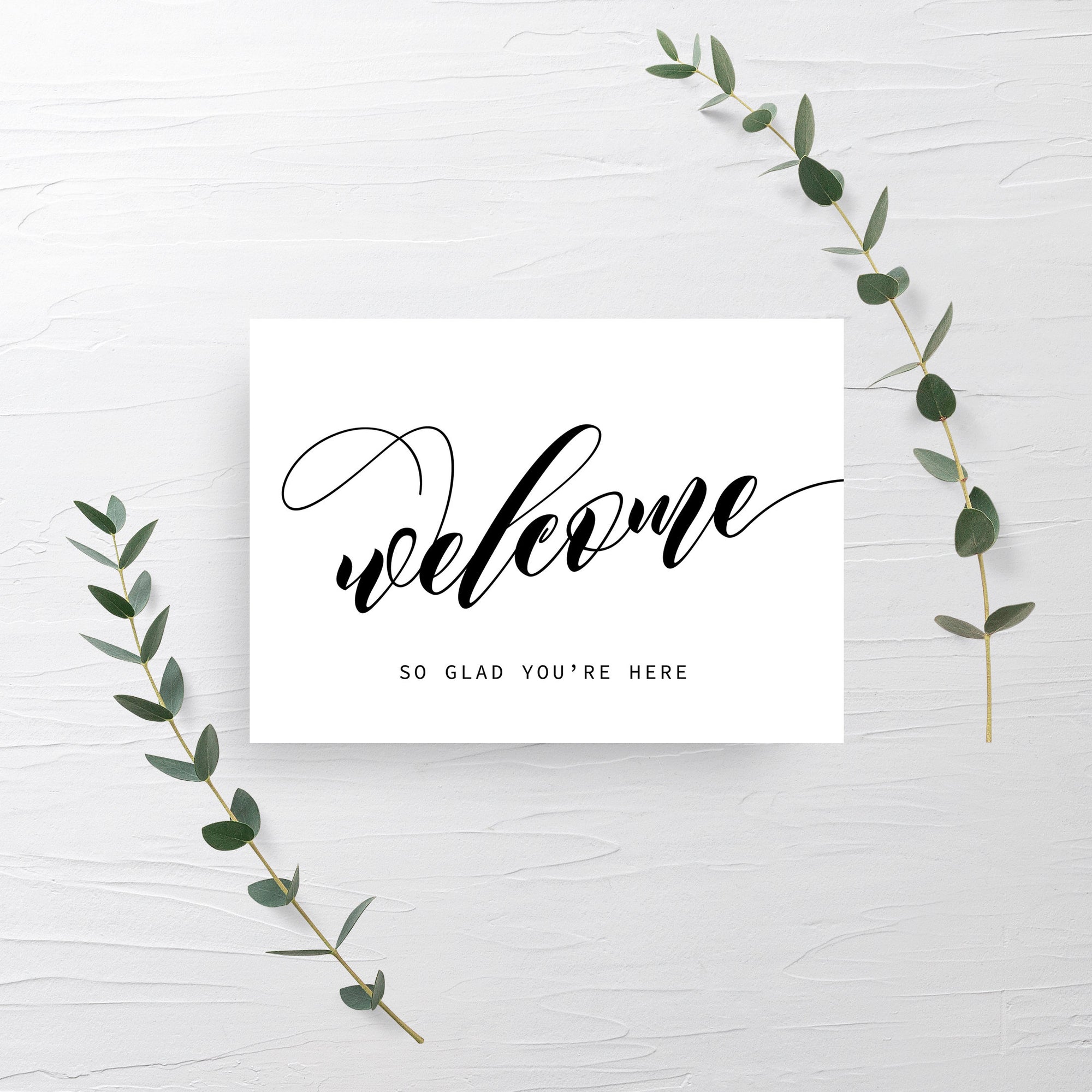 Printable Welcome Sign