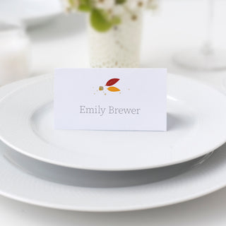 Friendsgiving Place Card Template, Friendsgiving Decorations, Friendsgiving Decor Dinner Printable, Editable DIGITAL DOWNLOAD - FL100 - @PlumPolkaDot 