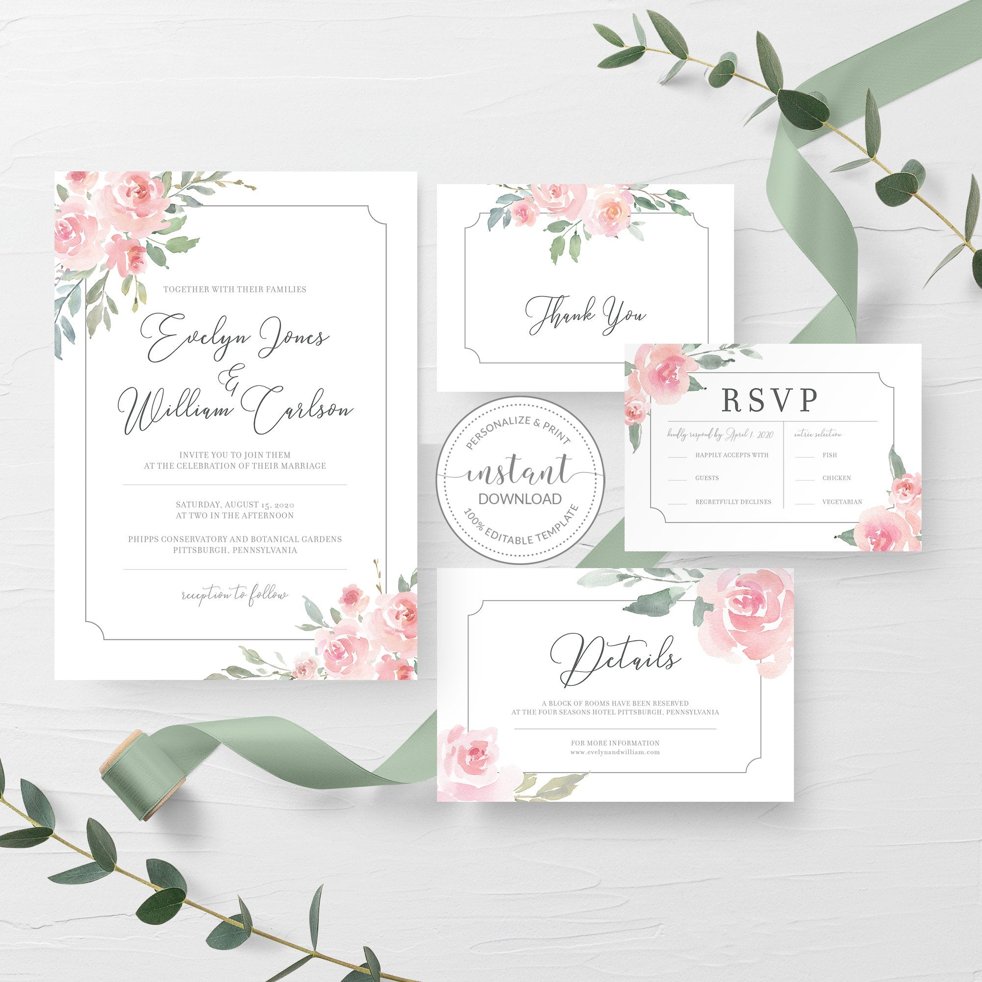 Editable wedding invitation templates 60 photos