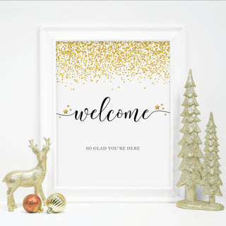 New Years Eve Party Welcome Sign Printable, New Years Eve Decorations, 2020 New Years Eve Party Sign, 2021 New Years, DIGITAL DOWNLOAD NY100