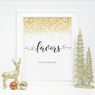 New Year&#39;s Favors Sign Printable, New Years Eve Decorations, 2020 New Years Eve Party Signs, 2021 New Years, DIGITAL DOWNLOAD NY100