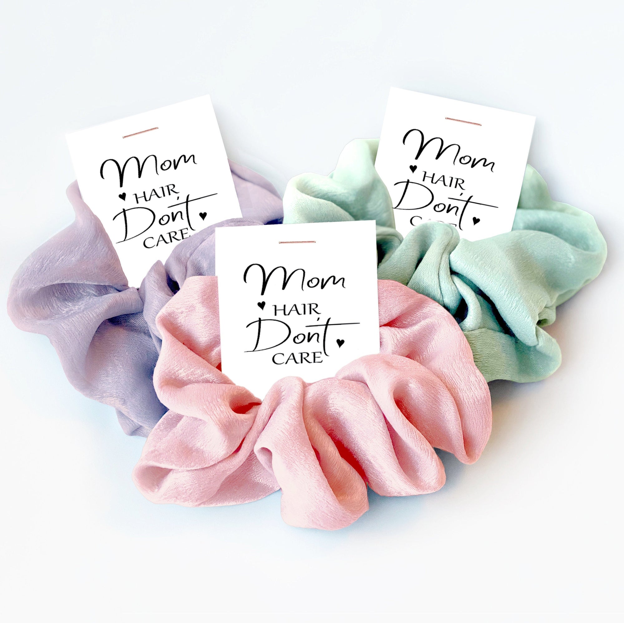 Mothers Day Gift Hair Scrunchie, Mother&#39;s Day Gift, Mothers Day Box Items, 1st Mothers Day Gift, New Mom Gift, Mom Hair Don&#39;t Care
