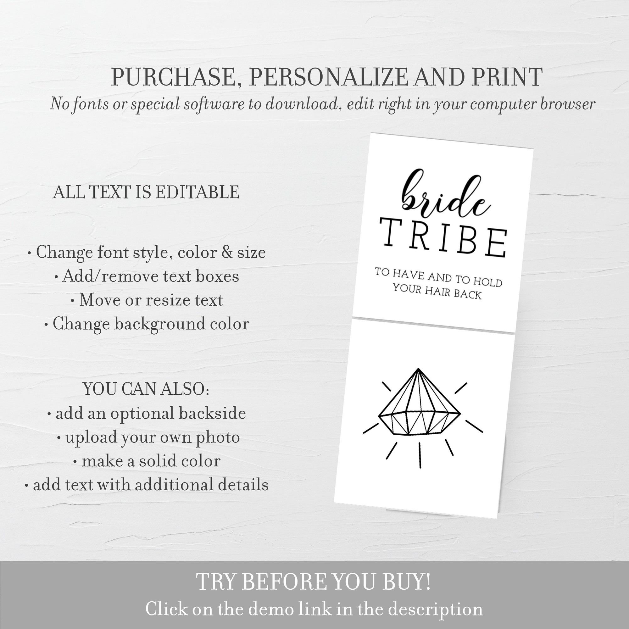 printable-bride-tribe-tag-for-hair-scrunchies-template-editable-insta-plumpolkadot for Editable Free Printable Scrunchie Tag Template Printable Bride Tribe Tag for Hair Scrunchies Template, Editable INSTA - PlumPolkaDot for Editable Free Printable Scrunchie Tag Template