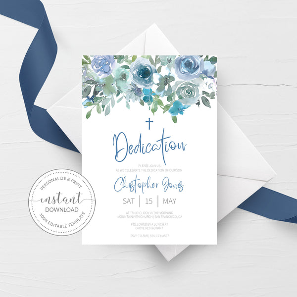 Dedication Printables - PlumPolkaDot