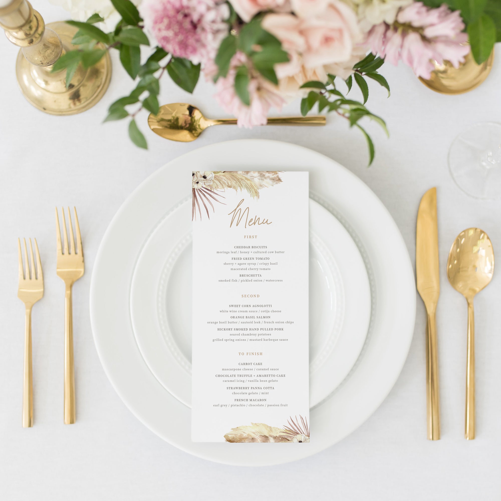 Blank Wedding Menu Template blank-wedding-menu-template