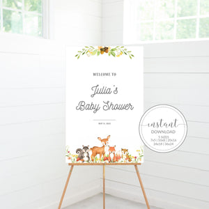Baby Shower Welcome Sign Templates & Designs
