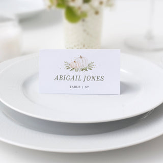 Thanksgiving Place Cards Template, Thanksgiving Table Decor, Fall Name Cards, Thanksgiving Dinner Decorations, INSTANT DOWNLOAD - PG100