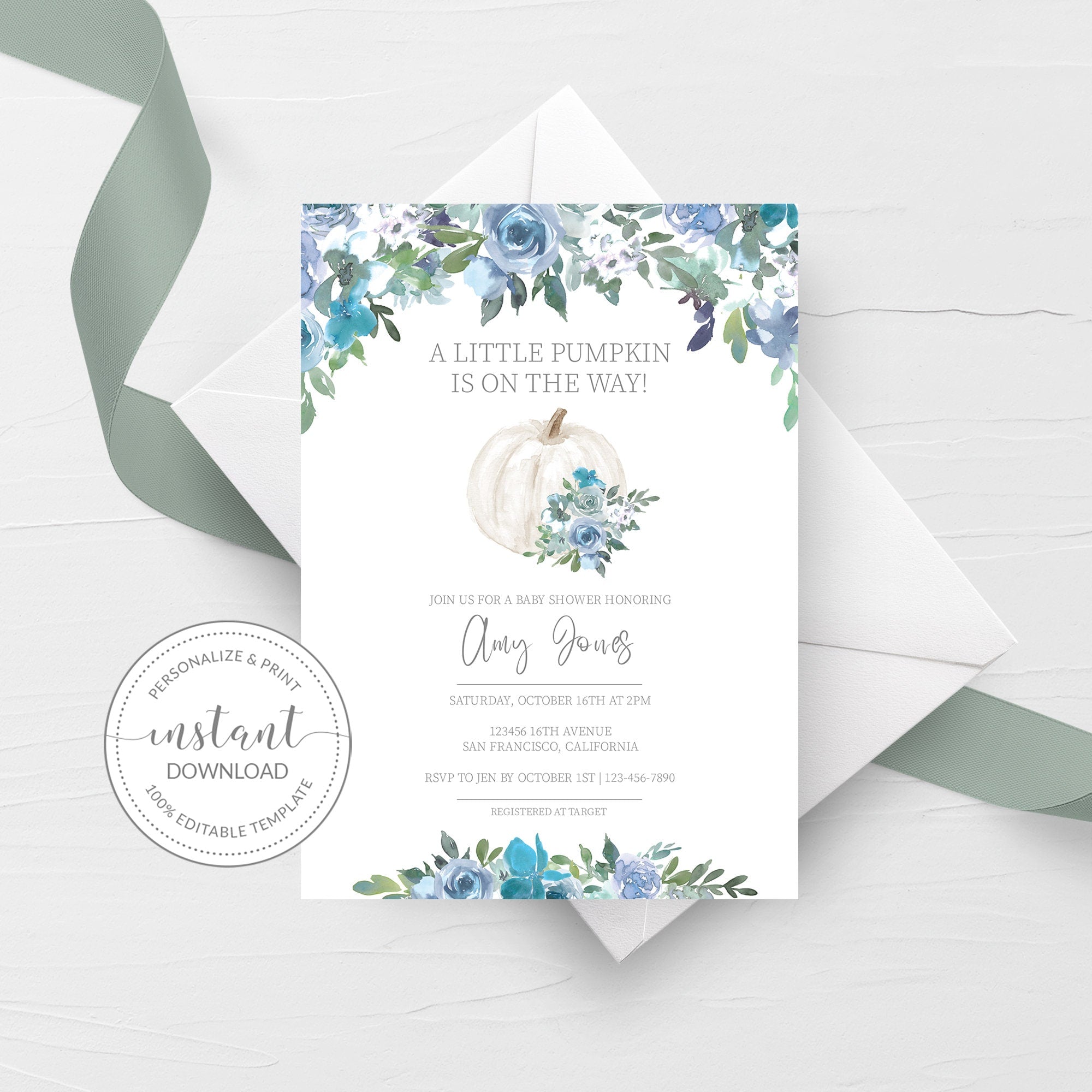 Printable Baby Boy Shower Invitations Printable Baby Boy Shower Invitations