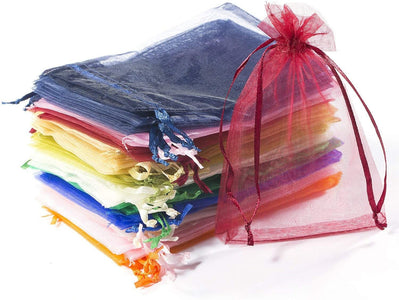 Organza Bags 5x7, Organza Favor Bags, Organza Gift Bags, Large Organza Bags, Jewelry Pouch, Drawstring Bags, Organza Wedding Favor Bags