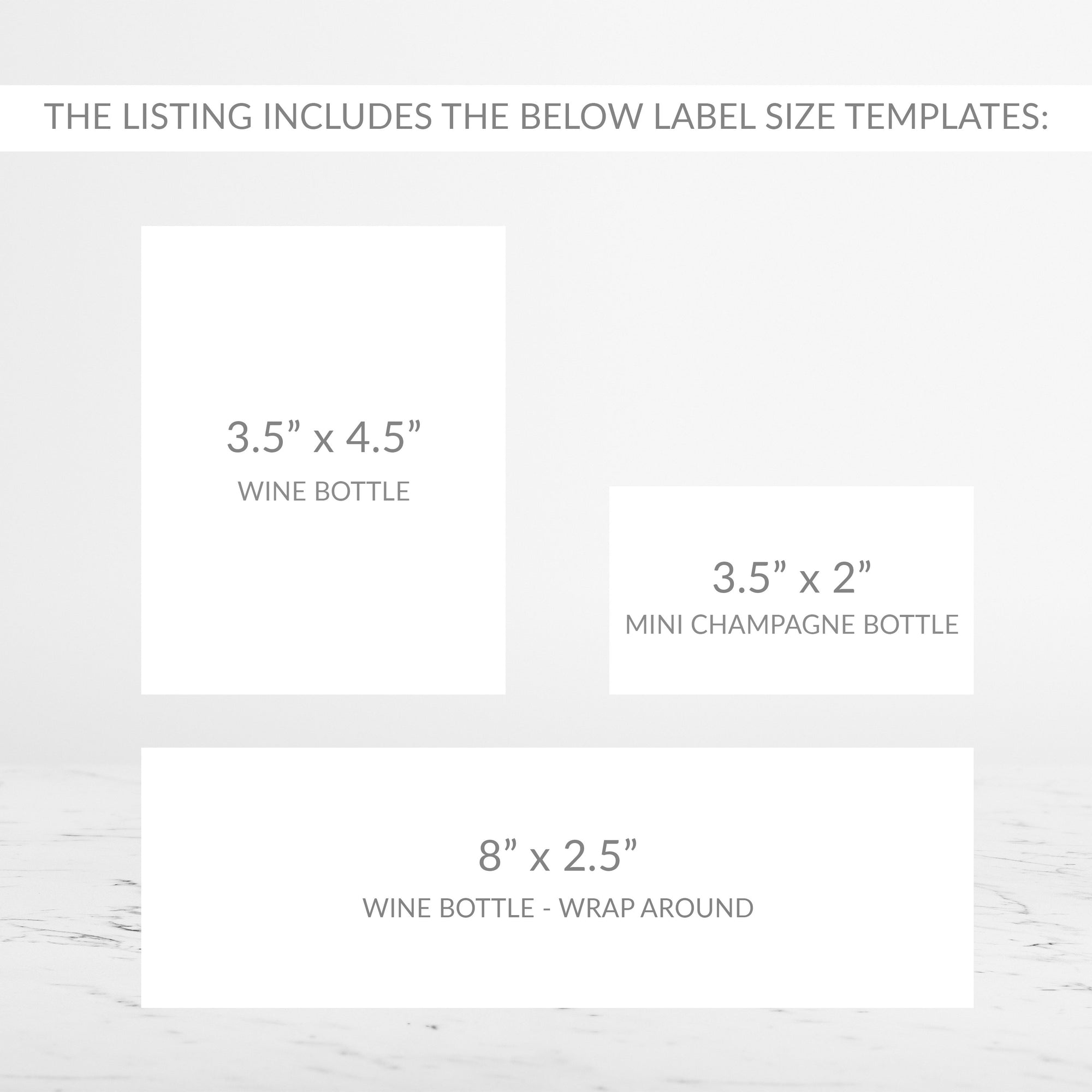 Printable Christmas Wedding Wine Bottle Labels, Custom Wine Bottle Labels, Mini Wine Favor Tag Template, Editable DIGITAL DOWNLOAD AW100