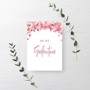 Be My Galentine Sign Printable, Galentines Day Decor, Galentines Day Party Decorations, Galentines Party Sign, INSTANT DOWNLOAD - VH100