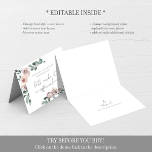 Printable Bridesmaid Proposal Card Funny, Will You Be My Bridesmaid Ask Card, Personalized Bridesmaid Proposal Card, DIGITAL A2 - BR100