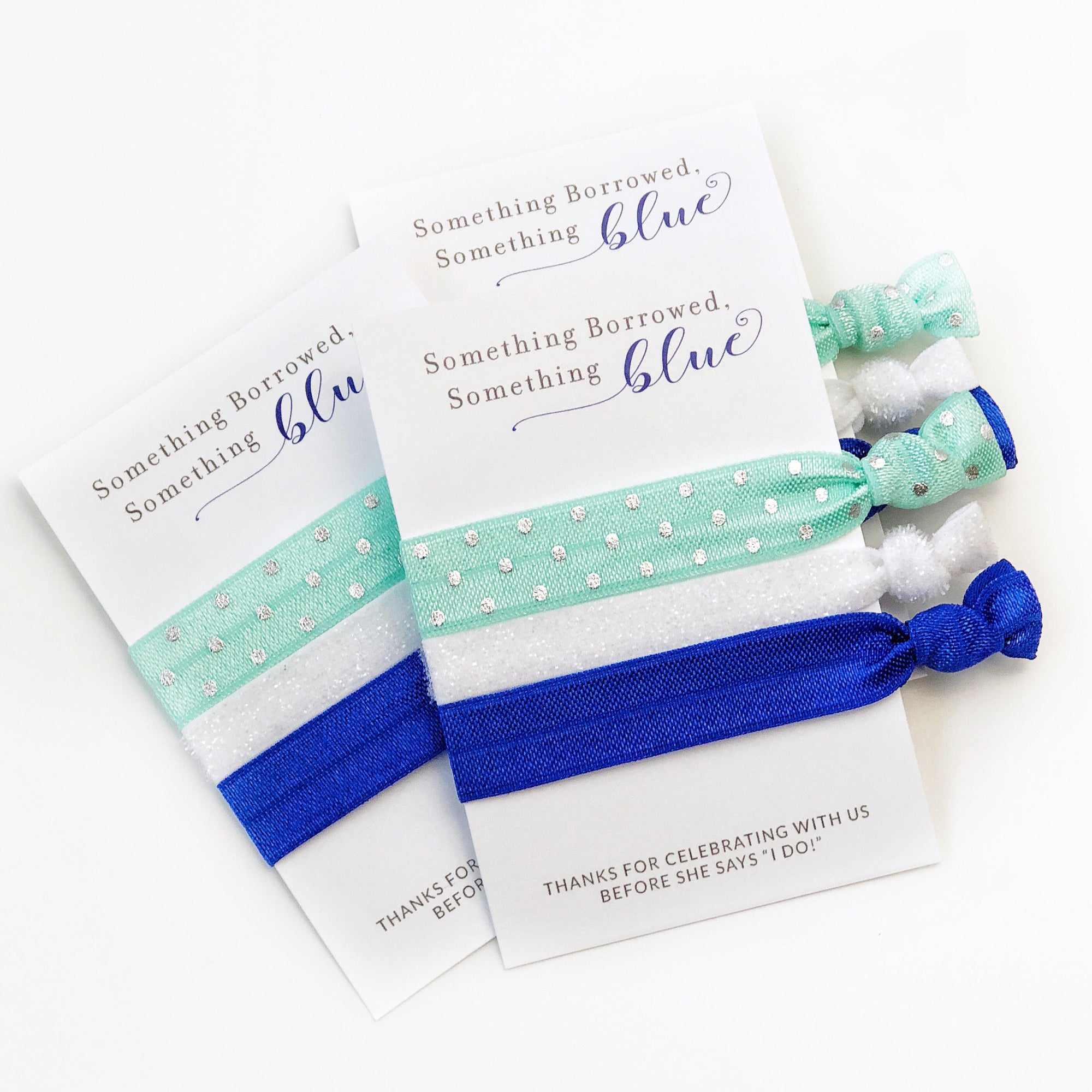 Something Blue Bridal Shower and Bachelorette Party Favors - Small Gifts - @PlumPolkaDot 